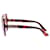 Gucci Gafas de sol oversize Castaño - vista 5