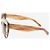 Sonia Rykiel Gafas de sol ojo de gato con rayas marrones Castaño - vista 5
