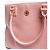 Tory Burch Pink Robinson Leder-Tote-Bag - Ansicht 8
