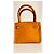 Bolso de piel Guess amarillo mostaza - vista 3