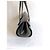Gucci Bamboo Borsa a Mano in Pelle Nera Nero - vista 4