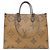 Borsa Louis Vuitton Monogram Giant OnTheGo GM Marrone Monogramma - vista 2