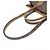 Borsa Louis Vuitton Monogram Giant OnTheGo GM Marrone Monogramma - vista 5