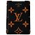 Louis Vuitton Tarjetero Monogram Negro Dorado
