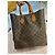 Louis Vuitton Borsa Tote Monogram Marrone Monogramma - vista 4