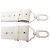 Borsa Steamer Louis Vuitton Virgil Abloh Bianco - vista 4