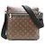 Borsa a Spalla Louis Vuitton Bass MM Marrone Nero - vista 2