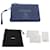 Borsa a Spalla Chanel Deauville MM Blu navy  - vista 10