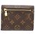 Cartera tríptico para mujer Louis Vuitton Portefeuille Koala Castaño - vista 2