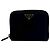 Saffiano Cartera Bi-Fold Prada en negro