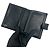 Mini billetera bi-fold en piel de becerro granulado negro Chanel - vista 7