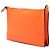 Céline Celine Orange Tricolor Leather Pocket Envelope Zip Crossbody Arancione - vista 2
