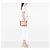 Céline Celine Orange Tricolor Leather Pocket Envelope Zip Crossbody Arancione - vista 6