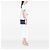 Borsa a tracolla Valentino in pelle blu Rockstud con tripla zip Blu navy - vista 6
