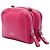 Bolso bandolera Valentino Pink Leather Rockstud Double Zip Chain Rosa - vista 2