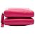 Bolso bandolera Valentino Pink Leather Rockstud Double Zip Chain Rosa - vista 3