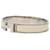 Hermès White Narrow Enamel Clic H Bracelet PM Cream  - view 2