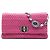 Borsa Miu Miu Matelassé Nappa Rosa con Catena di Cristalli