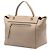 Céline Celine Borsa Belt in pelle di vitello granulata mini beige - vista 2