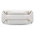 Borsa Satchel Burberry White Small in pelle e House Check - vista 3