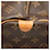Louis Vuitton Marrone Monogram Keepall 60 - vista 5