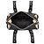 Burberry Black Nova Check Nylon Handtasche mit Besatz Schwarz - Ansicht 4