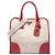 Borsa Prada Beige Saffiano Trimmed Canvas Canapa Logo