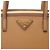 Borsa Prada Brown Saffiano Vernice Parabole Marrone Cammello - vista 5
