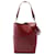 Céline Borsa a secchiello Celine Red Medium in pelle Sangle Rosso Bordò