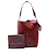 Céline Borsa a secchiello Celine Red Medium in pelle Sangle Rosso Bordò - vista 7