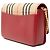 Bolsa transversal Burberry Red House Check em couro com acabamento Vermelho - vista 2