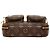 Borsa Louis Vuitton Marrone Monogram Utility - vista 3