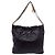 Chanel 22 Handtasche aus schwarzem glänzendem gestepptem Kalbsleder Small - Ansicht 2