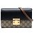 Portafoglio Gucci Beige Small GG Supreme Padlock Wallet con tracolla