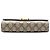 Portafoglio Gucci Beige Small GG Supreme Padlock Wallet con tracolla - vista 3