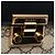 Portafoglio Gucci Beige Small GG Supreme Padlock Wallet con tracolla - vista 5