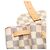Louis Vuitton Sperone BB in Damier Azur bianco - vista 8