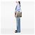 Borsa Messenger Gucci Beige GG Supreme Web - vista 6