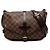 Louis Vuitton Marrone Damier Ebene Saumur 30