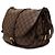 Louis Vuitton Marrone Damier Ebene Saumur 30 - vista 2