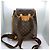 Zaino Louis Vuitton Bosphore Monogram Marrone - vista 2