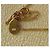 Autre Marque Collana in argento sterling placcato oro con pendente a nappa D'oro - vista 3