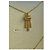 Autre Marque Collana in argento sterling placcato oro con pendente a nappa D'oro - vista 6