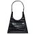 Staud Rey Borsa a tracolla in pelle stampa coccodrillo - Nero