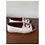 Chanel Espadrilles in pelle bianco e nero - vista 2