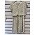 Autre Marque Vestido de verano estampado Sarah John Castaño Blanco Púrpura - vista 6