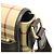 Borsa a tracolla in PVC e pelle Burberry Nova Check Marrone Beige - vista 6