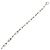 Bracciale Cartier Santos Oro Bianco - vista 6