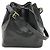 Bolso de Hombro Louis Vuitton Epi Petit Noe Negro