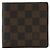 Portafoglio Marco in Damier Canvas Louis Vuitton Marrone